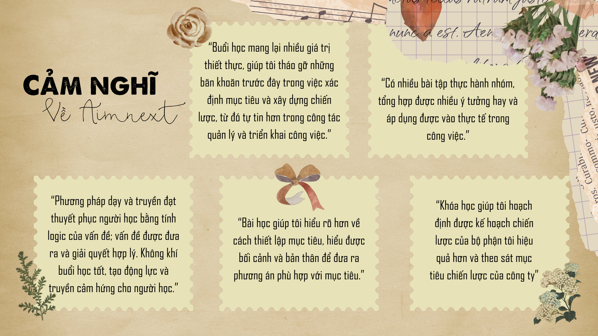 KHÓA HỌC XÂY DỰNG CHIẾN LƯỢC VÀ LẬP KẾ HOẠCH THỰC THI – CÔNG TY TNHH TOYOTSU SAFETY & AUTOMOTIVE COMPONENTS (VIỆT NAM)